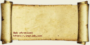 Tina Pljakić vizit kartica